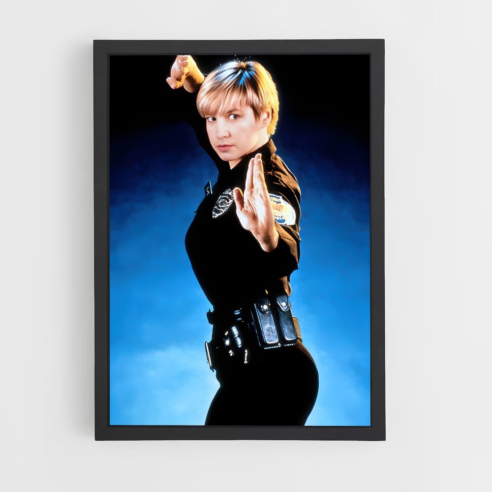 Poster Cynthia rothrock – affiche Kung Fu (vue 2)